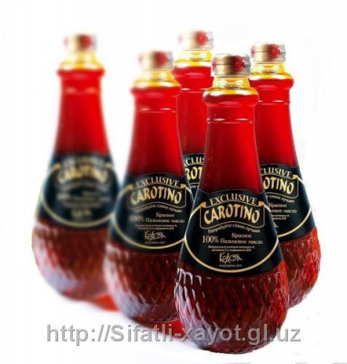Красное пальмовое масло "Carotino" 1100 гр