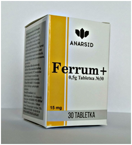 Anarsid Ferrum+ от анемии