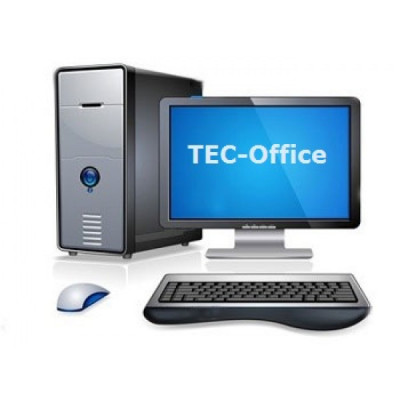 Офисный компьютер TEC-Office с монитором