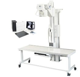 Цифровой рентген аппарат с одним детектором с рычагом ins 06t