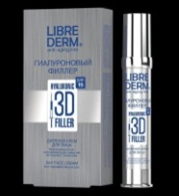 Librederm гиалуроновый 3d филлер дневной крем для лица spf 15 30 мл