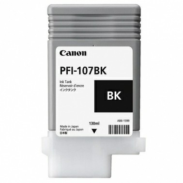 Картридж PFI107 C (130ml) для плоттера Canon IPF770/670