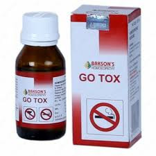Капли для уменьшения тяги к никотину и алкоголю Go Tox от Bakson`s 30 мл