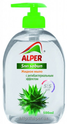 Жидкое мыло “Alper” - Алоэ 500 мл
