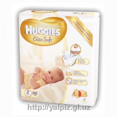 Подгузники детские HUGGIES Elite Soft №2