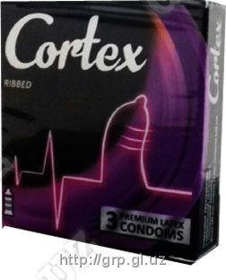 Презервативы CORTEX ребристые
