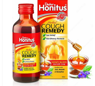 Сироп от кашля хонитус дабур (honitus herbal cough remedy dabur)