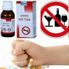 Капли для уменьшения тяги к сигаретам и алкоголю Go Tox