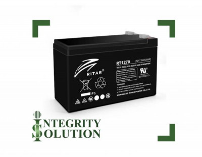 Аккумуляторная батарея Ritar RT1270 7Ah Integrity Solution