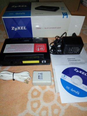 ADSL маршрутизатор ZyXEL P-660HT EE