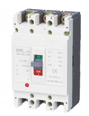 Автоматический выключатель CNC Electric YCM1-400L 3P 400A