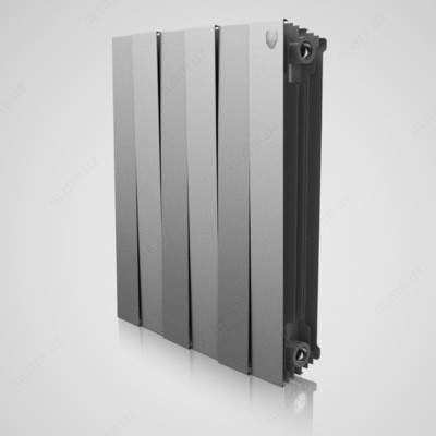 Биметаллический радиатор Royal PianoForte 500 серый