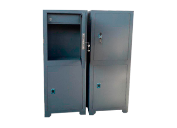 Шкаф металлический сейф 2-х ярусный ShKF 125-50-37.5