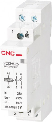 Модульный контактор YCCH6-25/20 AC 220V