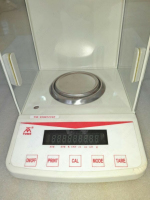 Весы аналитические высоко точные "Toms TM-EXF2204H" 0,0001g-200g