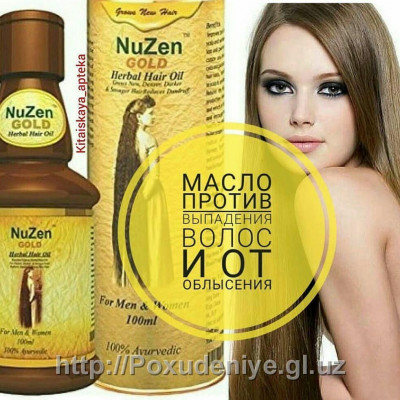 Масло против выпадения волос Nuzen gold
