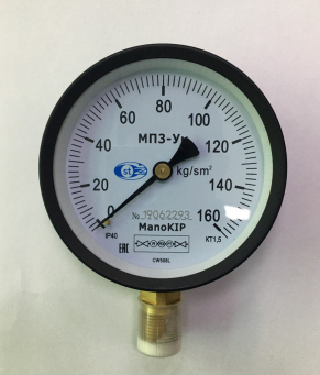 Манометр Мп3-У от 0 до 160кгс/см